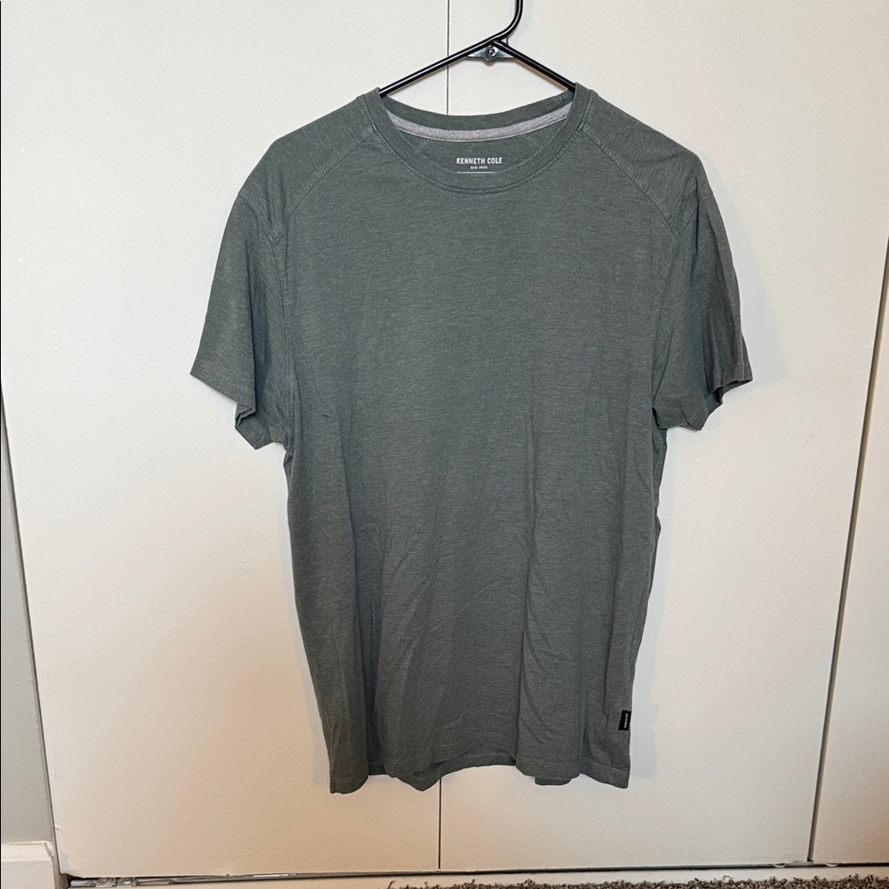 Kenneth Cole Men's Charcoal Short Sleeve Tee